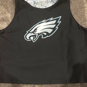 Philadelphia Eagles Black Sleeveless Top